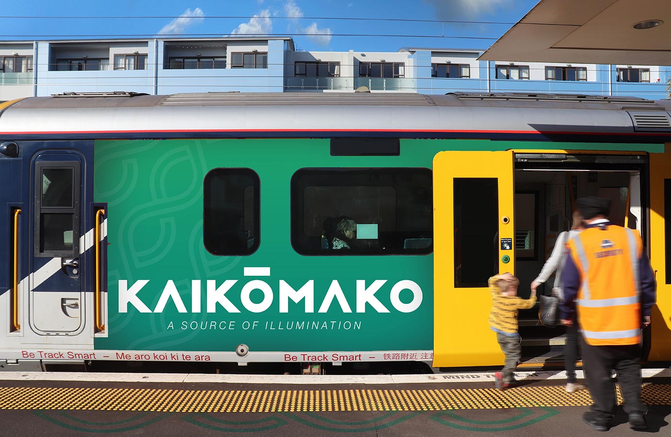 Kaikōmako train mockup