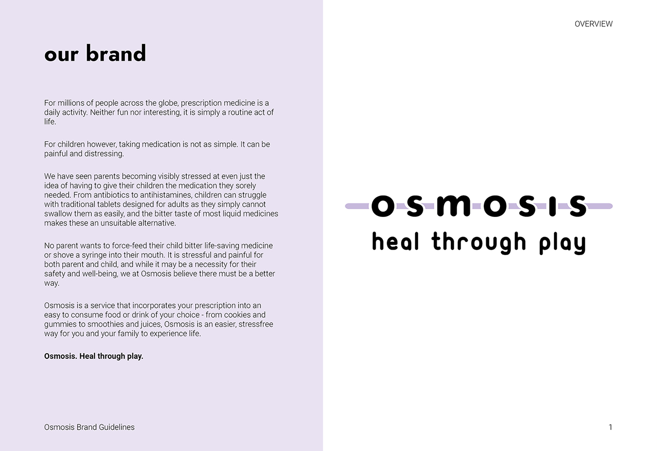 Osmosis brand document: brand narrative